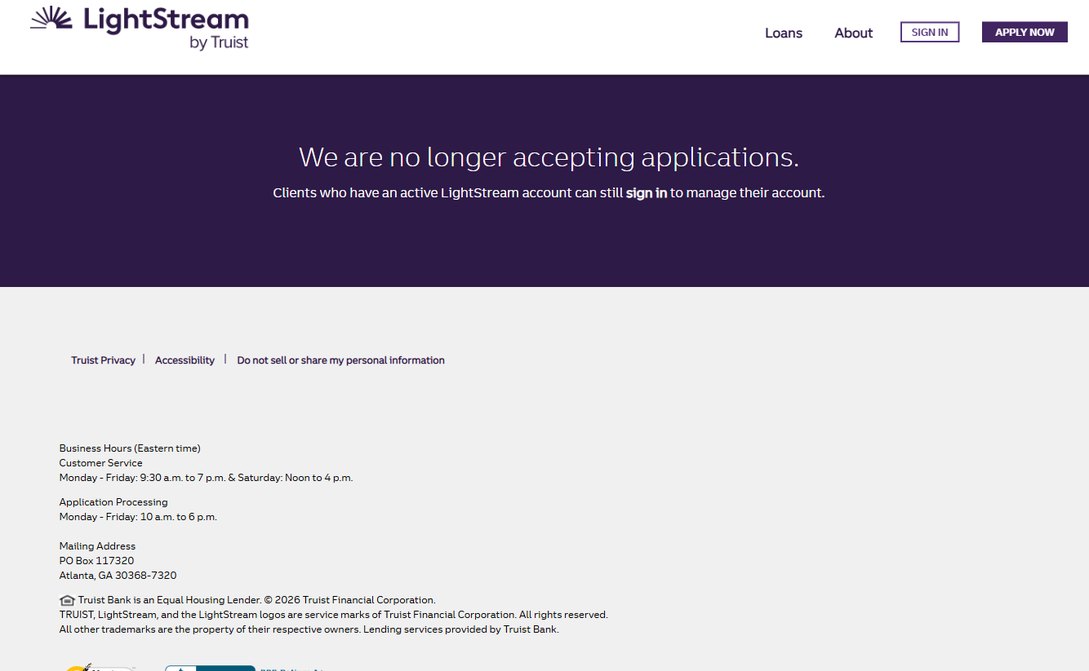 LightStream by Truist – lightstream.com