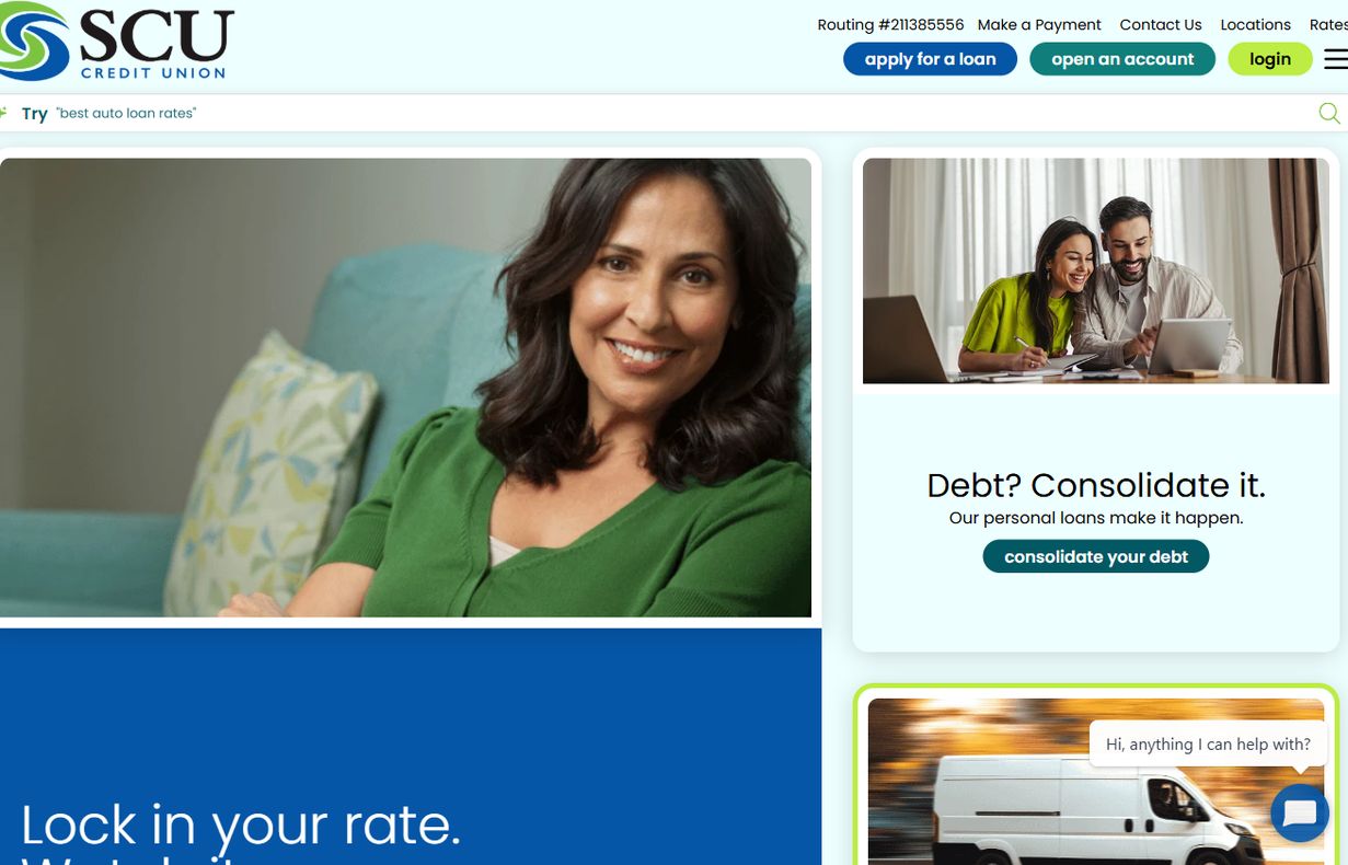 SCU Credit Union – scucu.org
