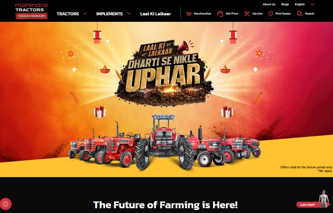 Mahindra – mahindratractor.com